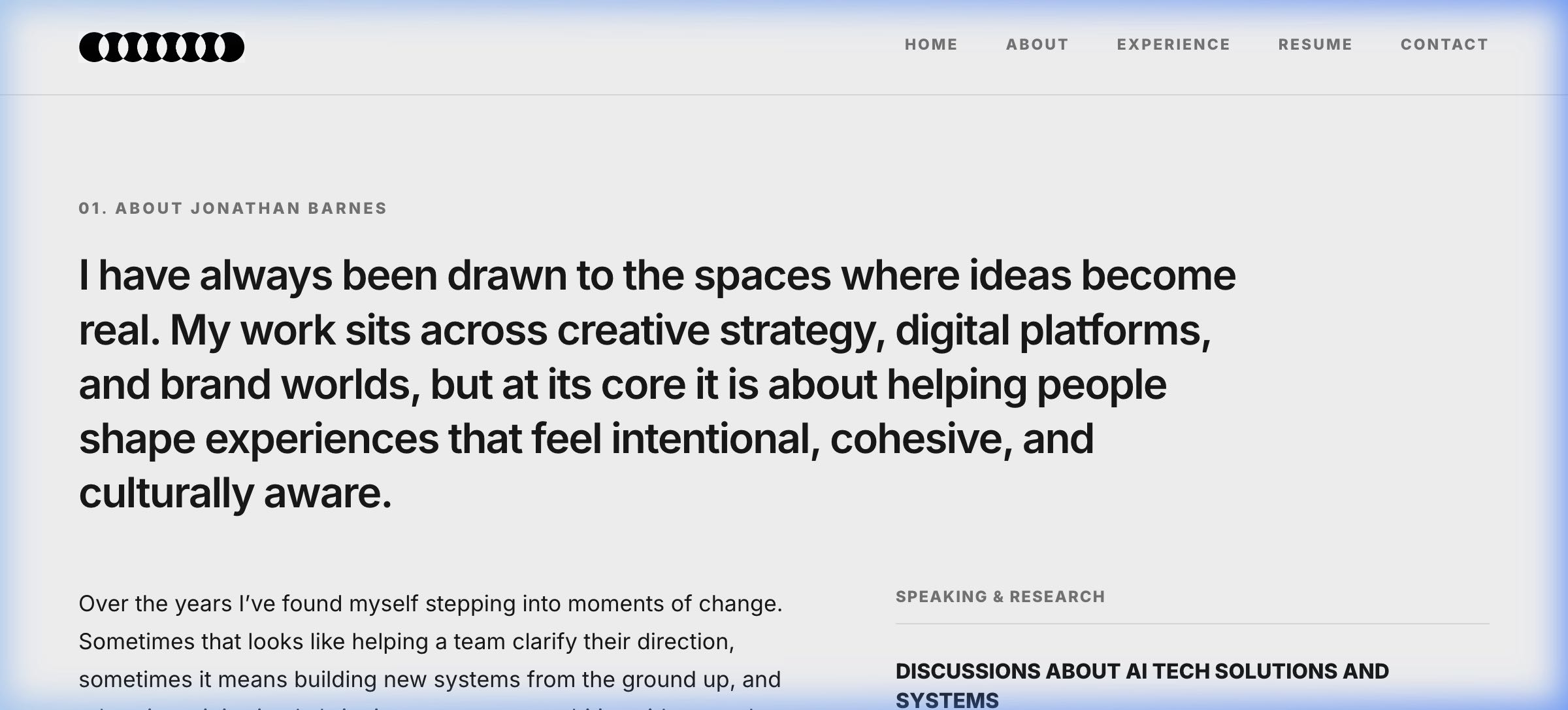 Abstract Visual connected systems